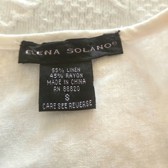 Linen Ruffled Blouse - Picture 4 of 5